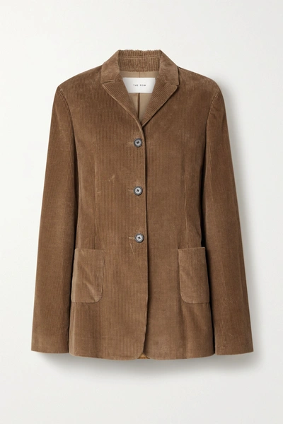 THE ROW GIEDRE COTTON-CORDUROY JACKET