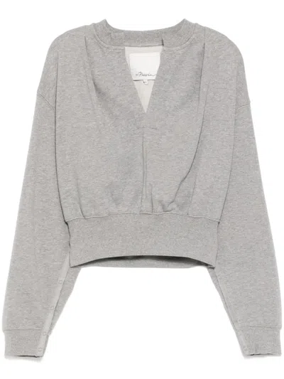 3.1 PHILLIP LIM CROPPED SWEATSHIRT