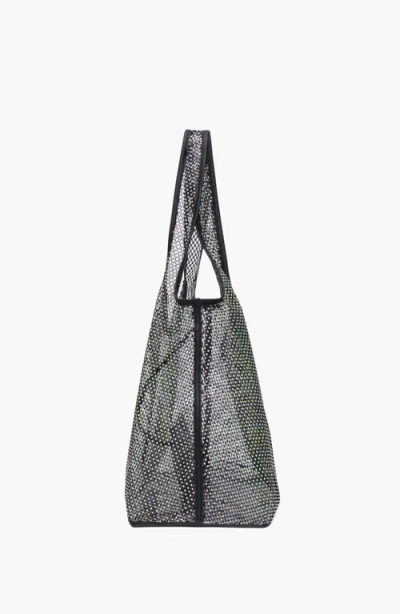 3.1 PHILLIP LIM 3.1 PHILLIP LIM CRYSTAL EMBELLISHED MESH MARKET TOTE BAG