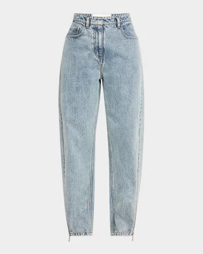 3.1 PHILLIP LIM CURVED SIDE-ZIP JEANS