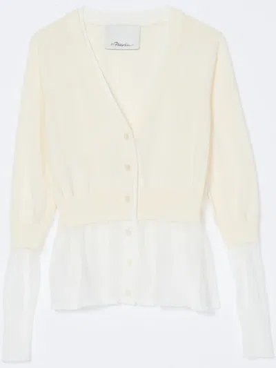 3.1 PHILLIP LIM LAYERED KNIT CARDIGAN