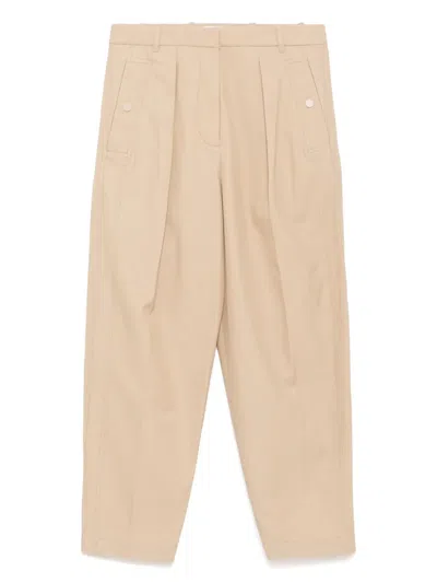 3.1 PHILLIP LIM SINGLE-PLEATED TAPERED TROUSERS