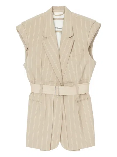 3.1 PHILLIP LIM STRIPED WAISTCOAT