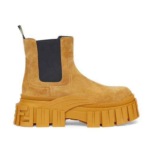 yellow fendi boots