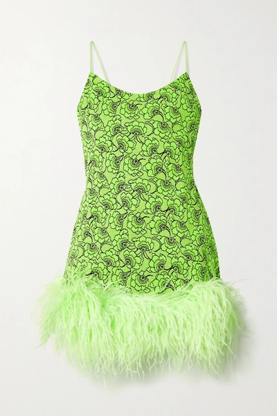 leslie amon green dress Mermaid Skin Dress