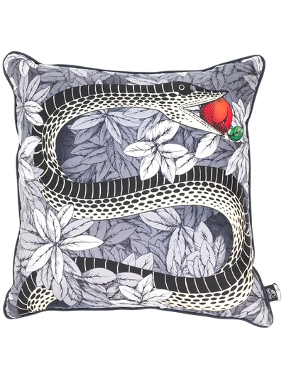 FORNASETTI PECCATO ORIGINALE SILK CUSHION