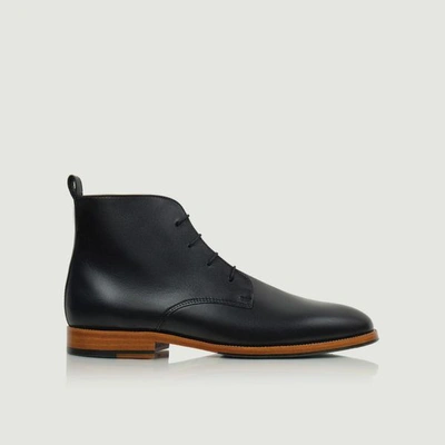 BOBBIES PARIS EXPLORER BOOTS NOIR INTENSE BOBBIES PARIS