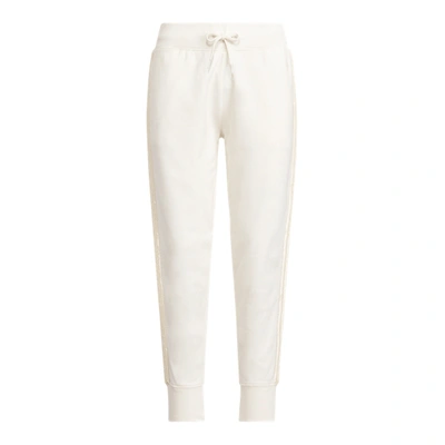 POLO RALPH LAUREN BEADED-TRIM FLEECE JOGGER