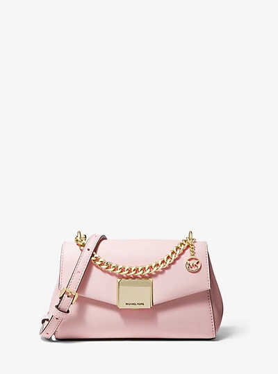 MICHAEL KORS LITA SMALL LEATHER CROSSBODY BAG