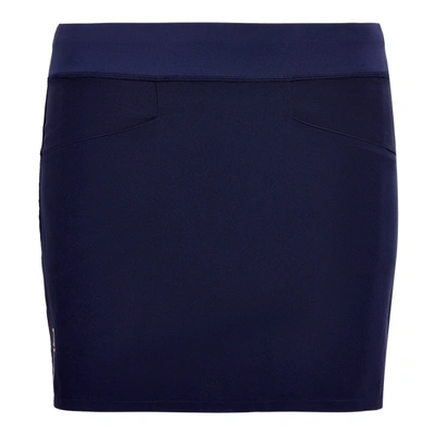 POLO RALPH LAUREN BACK-PLEATED STRETCH SKORT