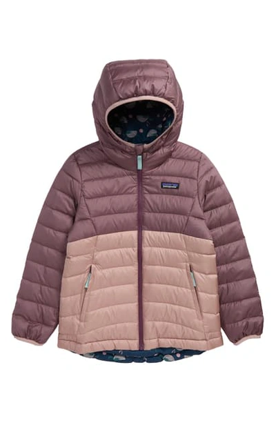 PATAGONIA REVERSIBLE DOWN SWEATER HOODIE