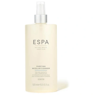 ESPA PURIFYING MICELLAR CLEANSER SUPERSIZE 500ML