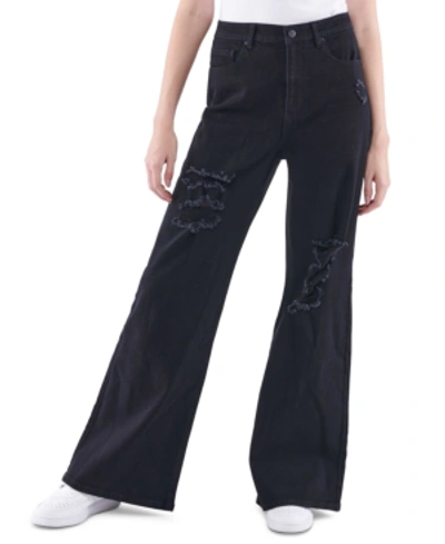 VANILLA STAR JUNIORS' HIGH RISE SKATER JEANS