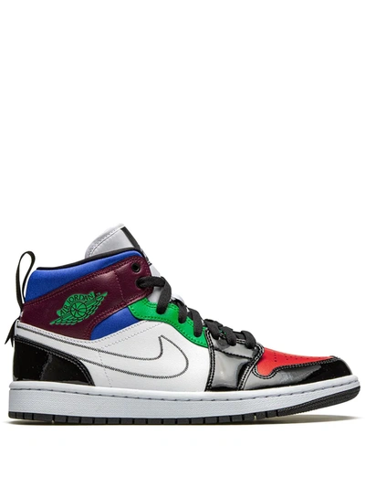 JORDAN AIR JORDAN 1 MID SE "MULTICOLOR" SNEAKERS