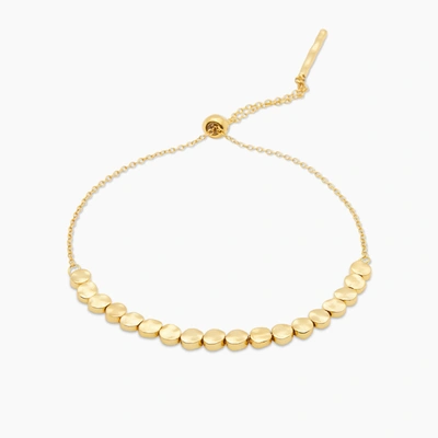 GORJANA CHLOE SMALL BRACELET IN GOLD PLATED BRASS, WOMEN'S BY GORJANA