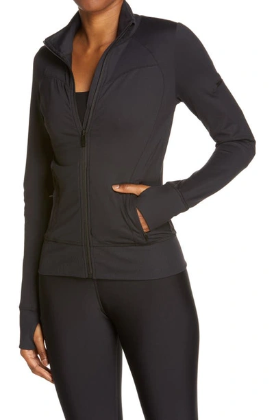 Shop Alo Yoga Contour Jacket In Black