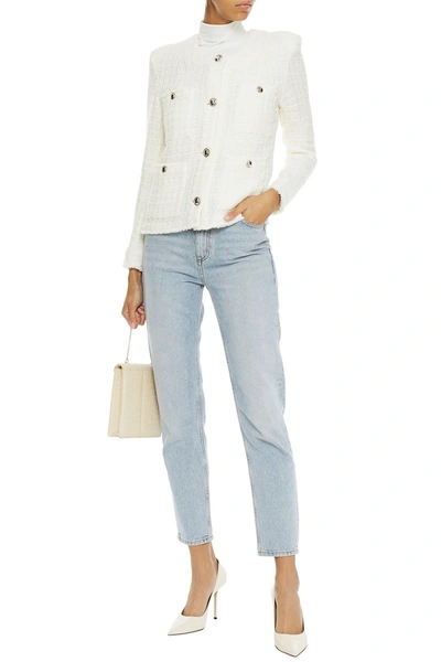 IRO TETYS METALLIC BOUCLÉ-TWEED JACKET