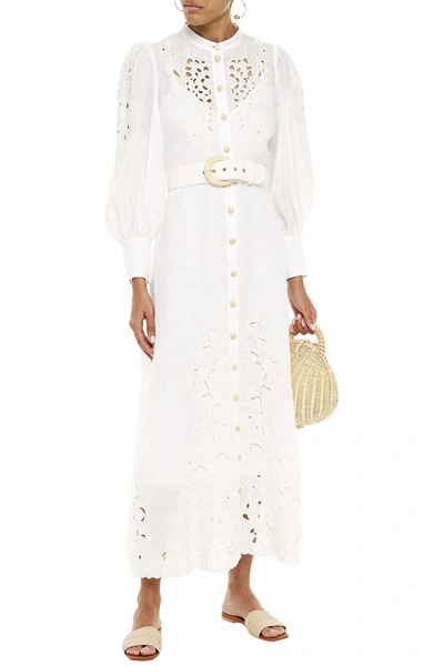 Dress Zimmermann Raffia Belt Bag ZIMMERMANN Lucky Belted Broderie