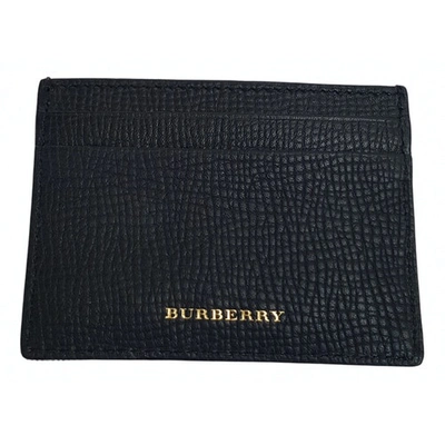 BURBERRY BLACK LEATHER SMALL BAG, WALLET & CASES