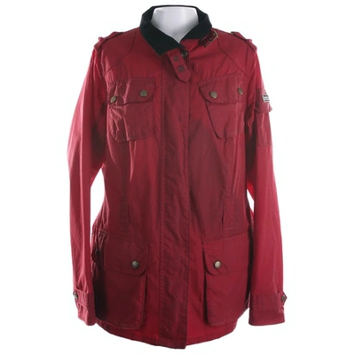 BARBOUR RED COTTON JACKET