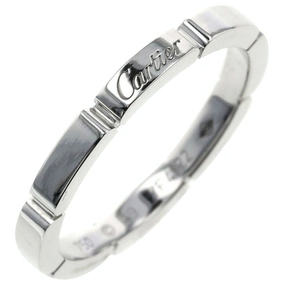 CARTIER SILVER WHITE GOLD RING