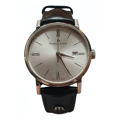MAURICE LACROIX SILVER STEEL WATCH