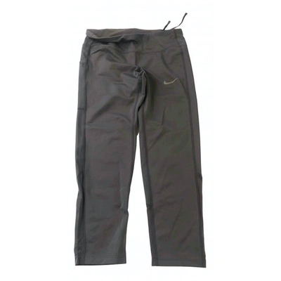 NIKE SILVER TROUSERS