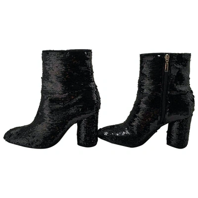 SCHUTZ LEATHER ANKLE BOOTS