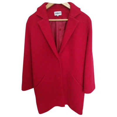 CACHAREL RED WOOL COAT