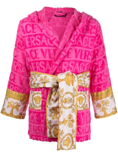 VERSACE I LOVE BAROQUE SHORT ROBE