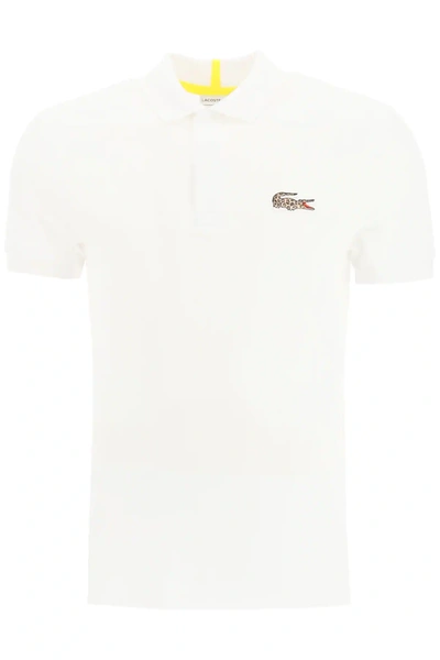 LACOSTE X NATIONAL GEOGRAPHIC POLO SHIRT POISON DART FROG LOGO