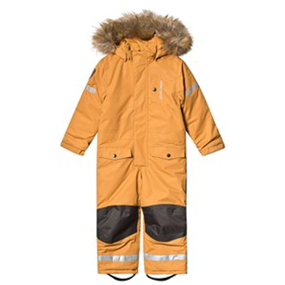 KULING KULING YELLOW MUSTARD VERBIER KIDS WINTER COVERALL