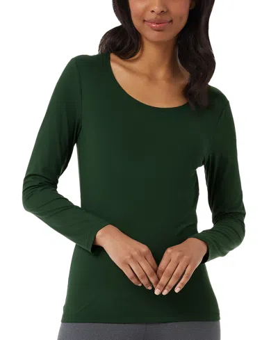 32 DEGREES WOMEN'S LONG-SLEEVE SCOOP-NECK TOP