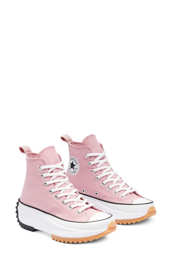 converse run star hike pink lotus