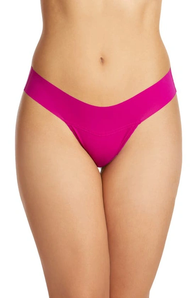 HANKY PANKY HANKY PANKY BREATHE NATURAL THONG