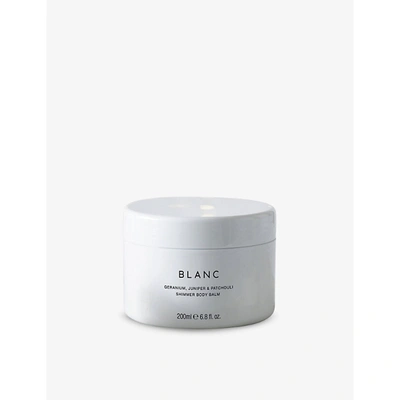 THE WHITE COMPANY BLANC SHIMMER SCENTED BODY BALM 200ML