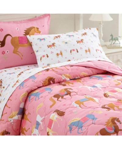 WILDKIN 'S HORSES SHEET SET - TWIN BEDDING