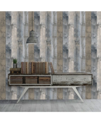 TEMPAPER WOOD PEEL AND STICK WALLPAPER