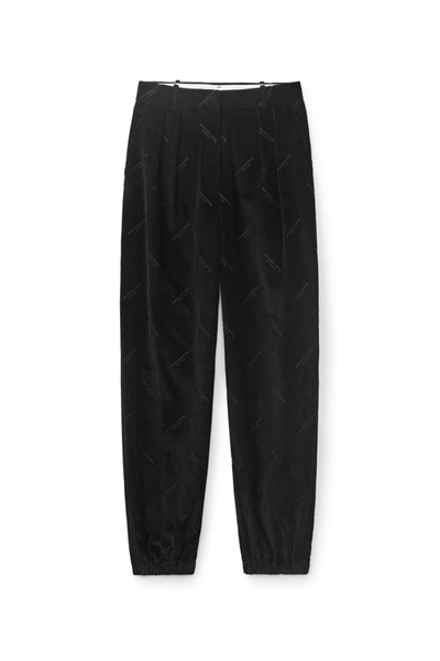 alexanderwang 1WC1251979001 関税送料込 Alexander Wang Constructed Waistband Jogger In Black