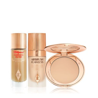 CHARLOTTE TILBURY CHARLOTTE TILBURY CHARLOTTE'S FLAWLESS, PORELESS GLOW KIT - MAGICAL SAVINGS