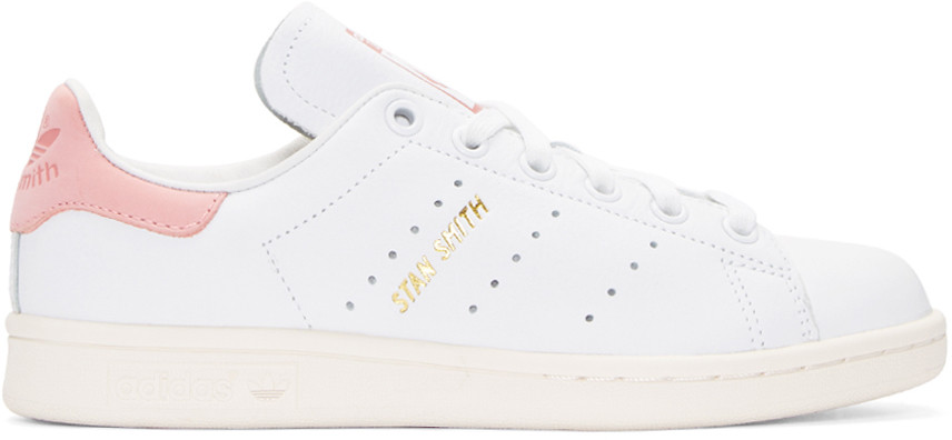 pink stan smith sneakers