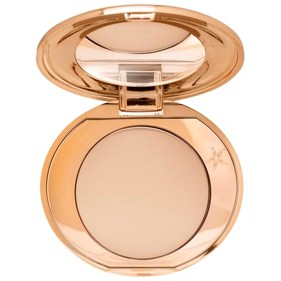 CHARLOTTE TILBURY MINI AIRBRUSH FLAWLESS FINISH SETTING POWDER 2 MEDIUM 0.11 OZ / 3.4 G