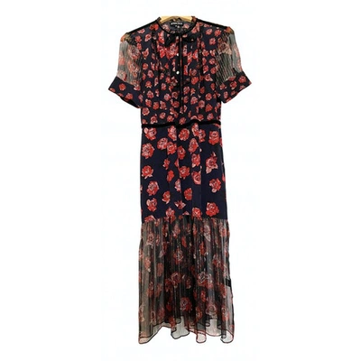 MARKUS LUPFER SILK MID-LENGTH DRESS