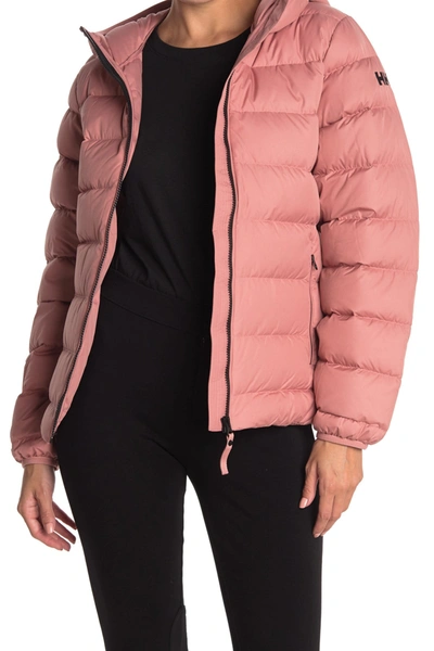 Helly Hansen Svalbard Hooded Down Jacket In Ash Rose - Main Image