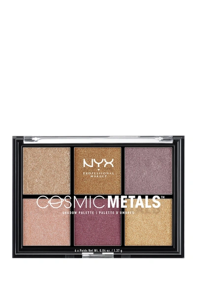 NYX COSMETICS COSMIC METALS EYESHADOW PALETTE