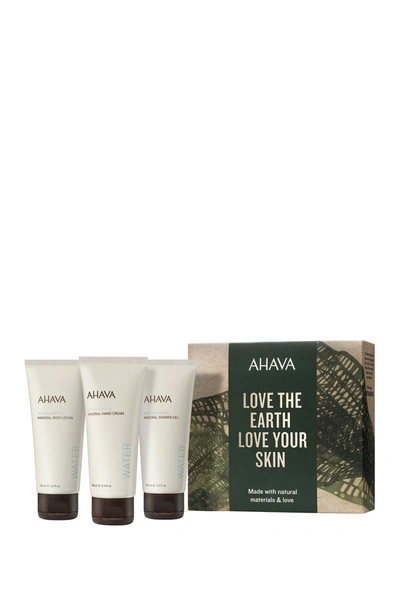 AHAVA NATURALLY REVITALIZING EXPERIENCE TRIO SET