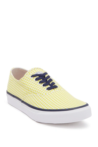 SPERRY CLOUD CVO HOUNDSTOOTH DECK SNEAKER