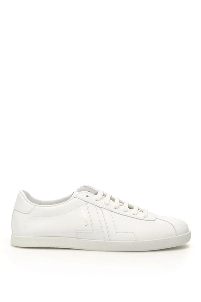 LANVIN LEATHER JL SNEAKERS