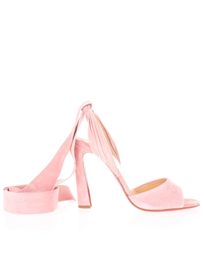 Christian Louboutin Rose Amelie Sandals In Pink