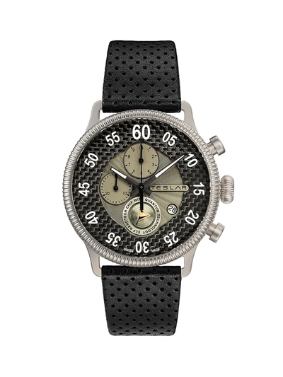 PHILIP STEIN TESLAR MEN'S RE-BALANCE T-1 CHRONOGRAPH SPORT WATCH